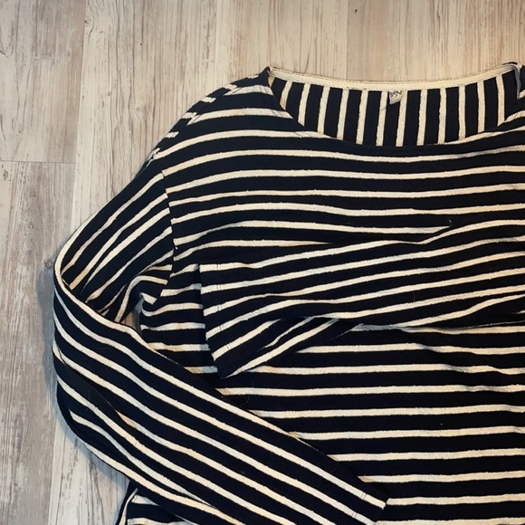 Free People Striped Sweater Dress with Pockets - Picture 1 of 3